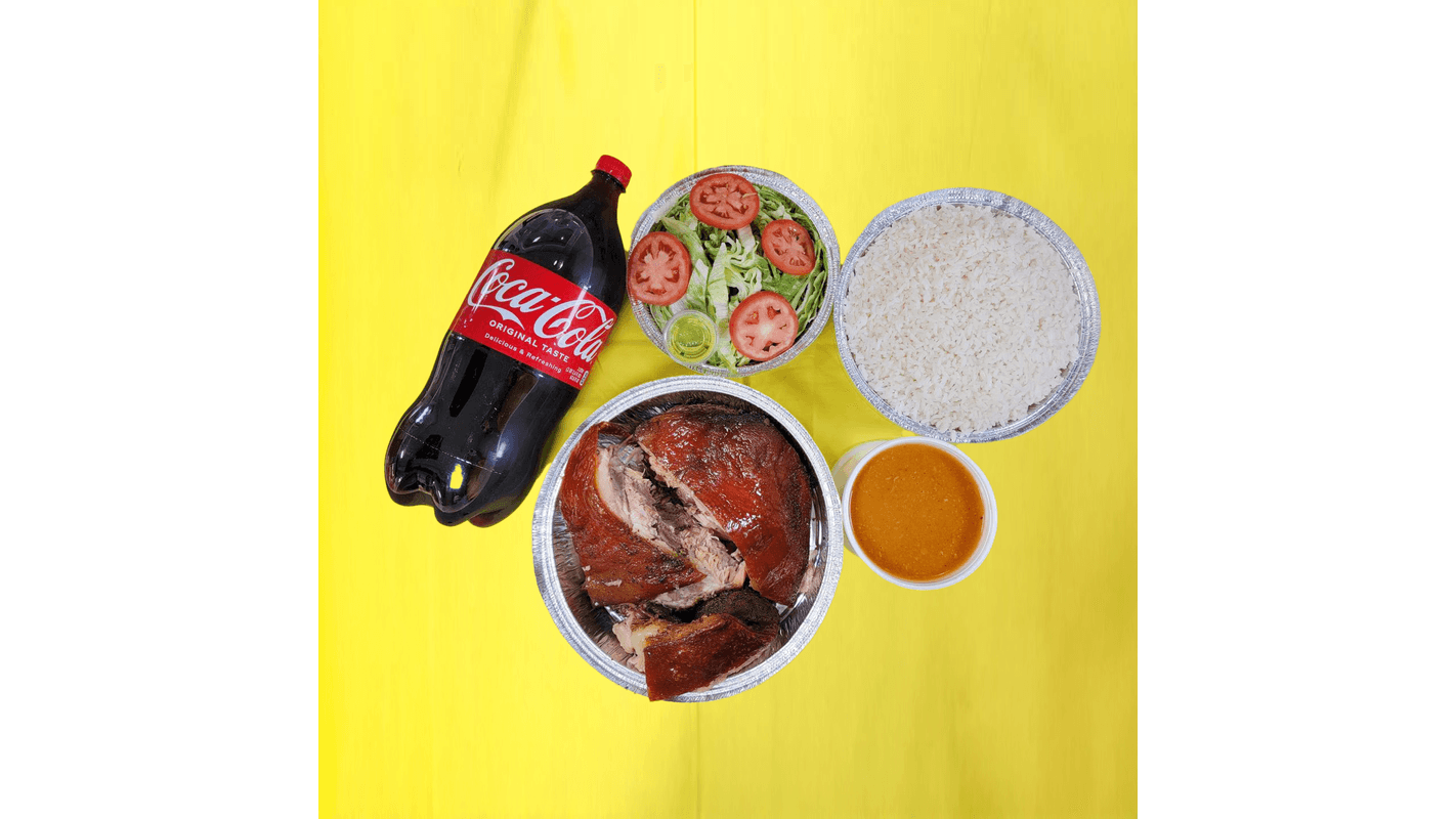 Roasted Pork Combo for 4 – Combo de Pernil at Casa Ive
