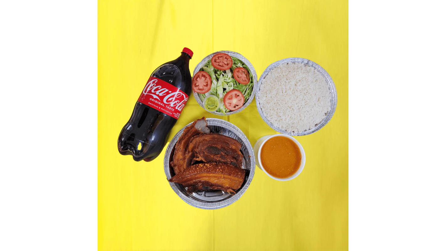 Fried Pork Belly Combo for 4 – Combo de Chicharrón de Cerdo at Casa Ive
